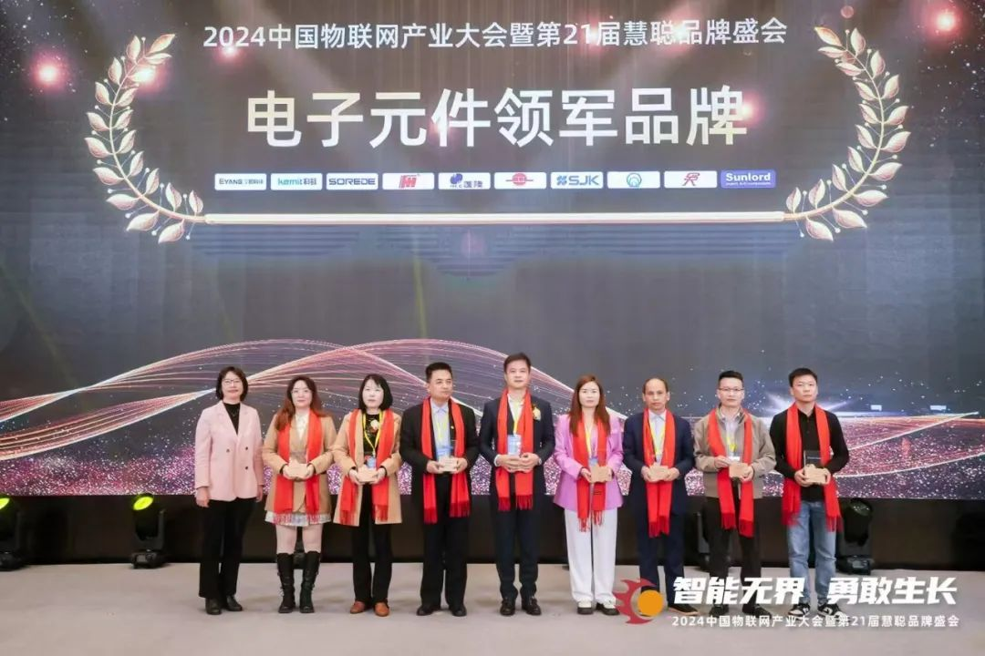 風(fēng)華高科榮獲慧聰品牌盛會(huì)“電子元件領(lǐng)軍品牌”稱號