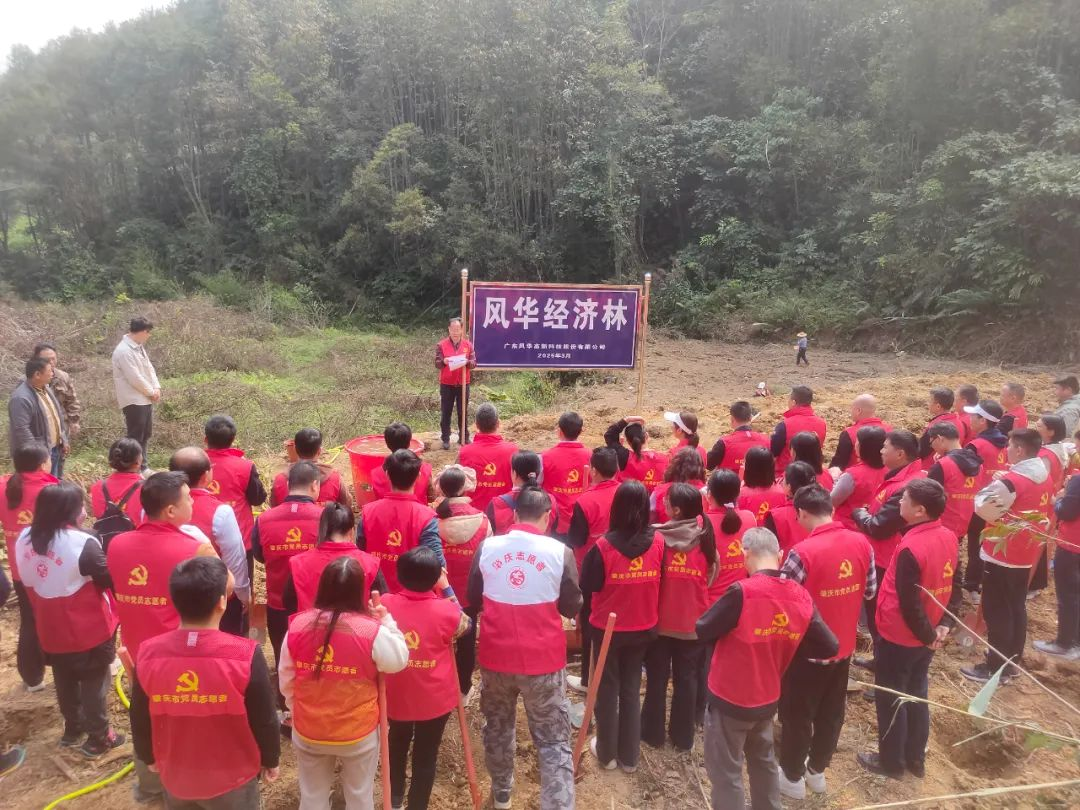 “黨建紅”引領“生態(tài)綠”，“風華經(jīng)濟林”賦能“百千萬工程”