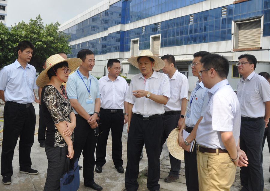 中央環保督察組一行深入風華高科開展環保督察