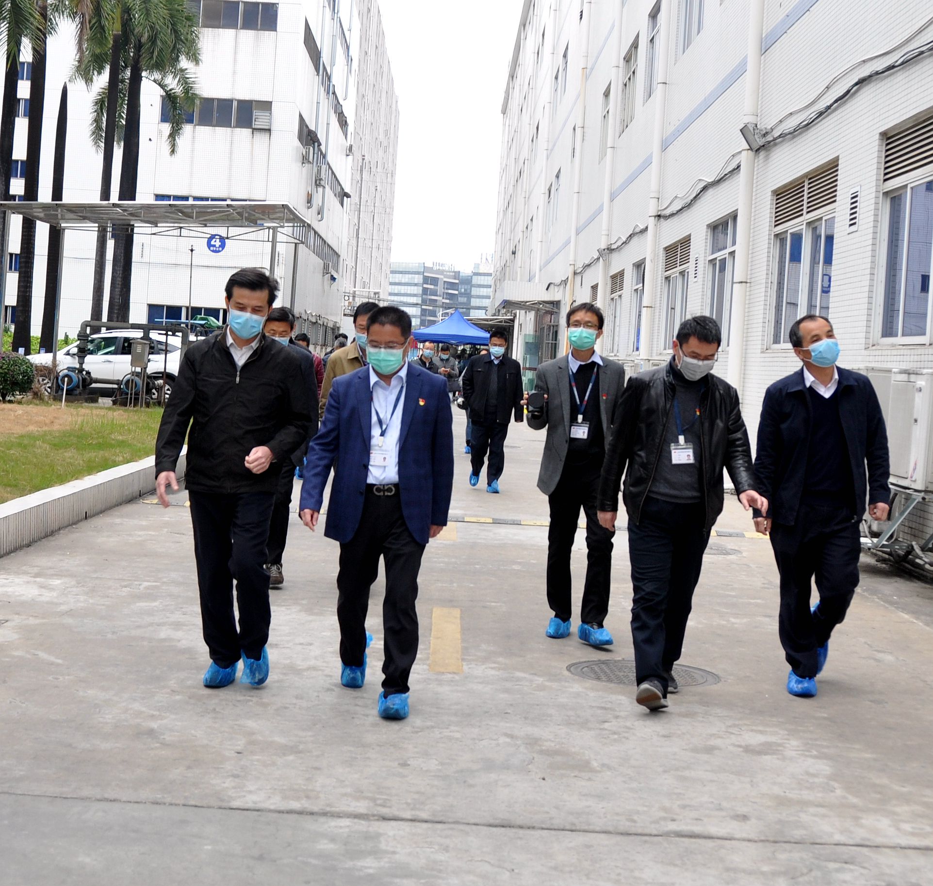 肇慶市疫情防控調研組考察學習風華高科防疫工作經驗