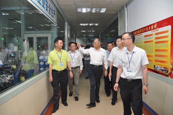 廣東省副省長陳良賢蒞臨公司調研指導工作