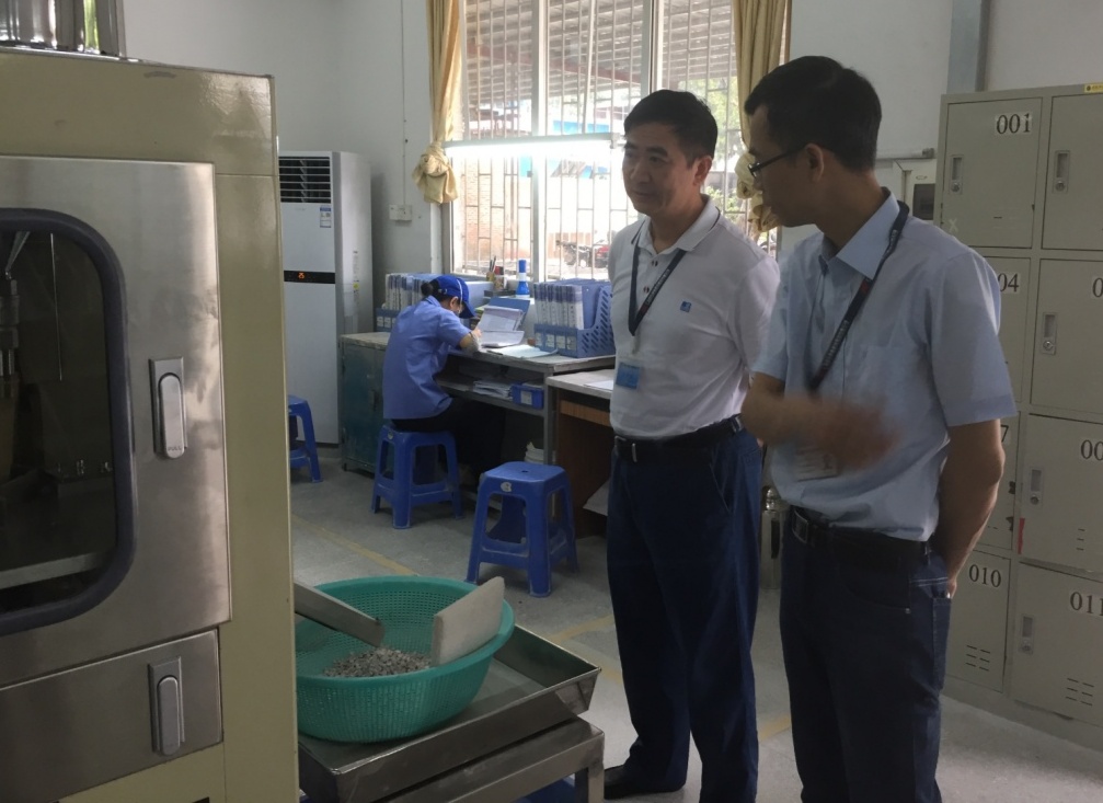 王廣軍董事長到高要正華檢查調研