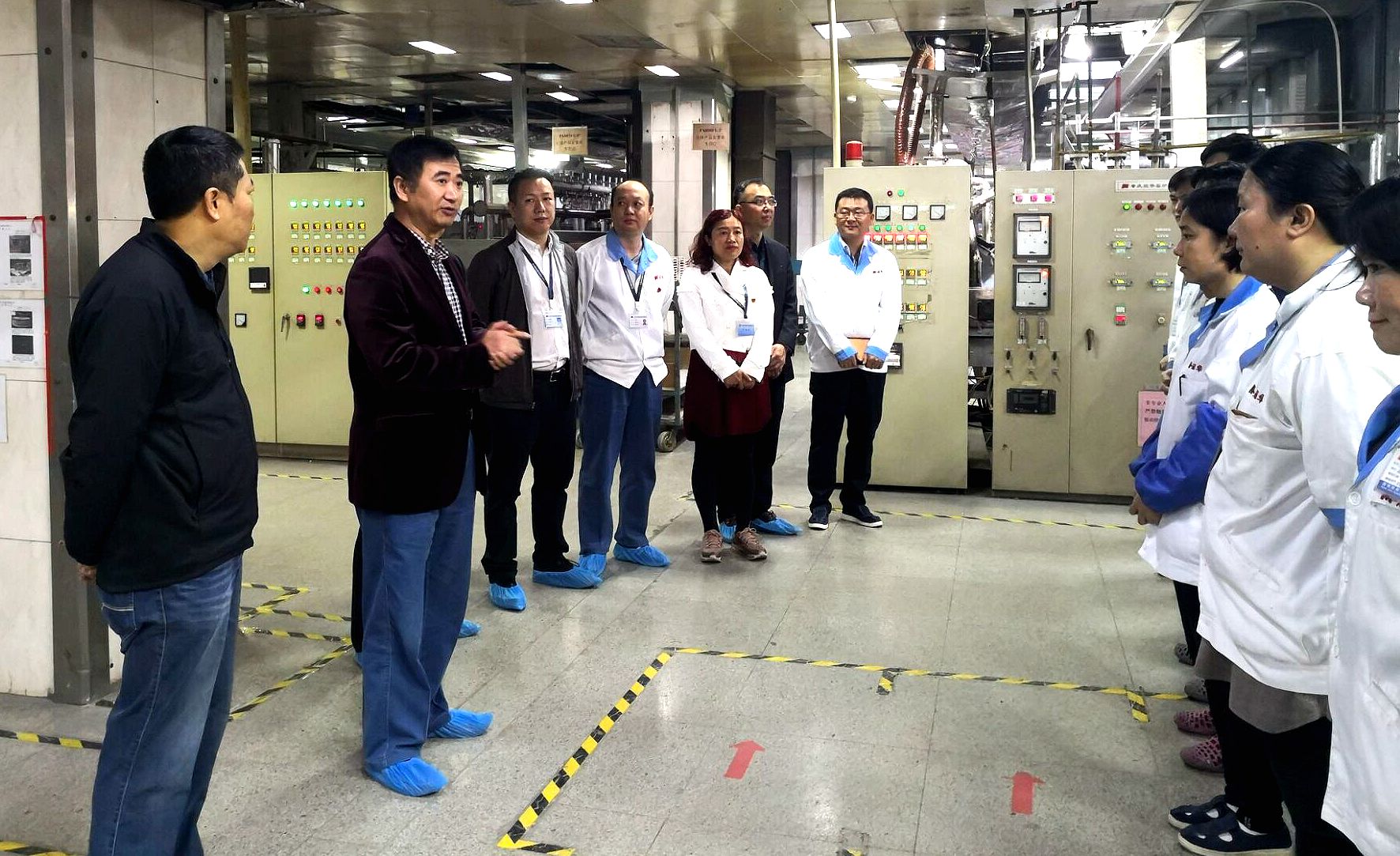 公司領導班子帶隊開展復工復產及安全生產檢查