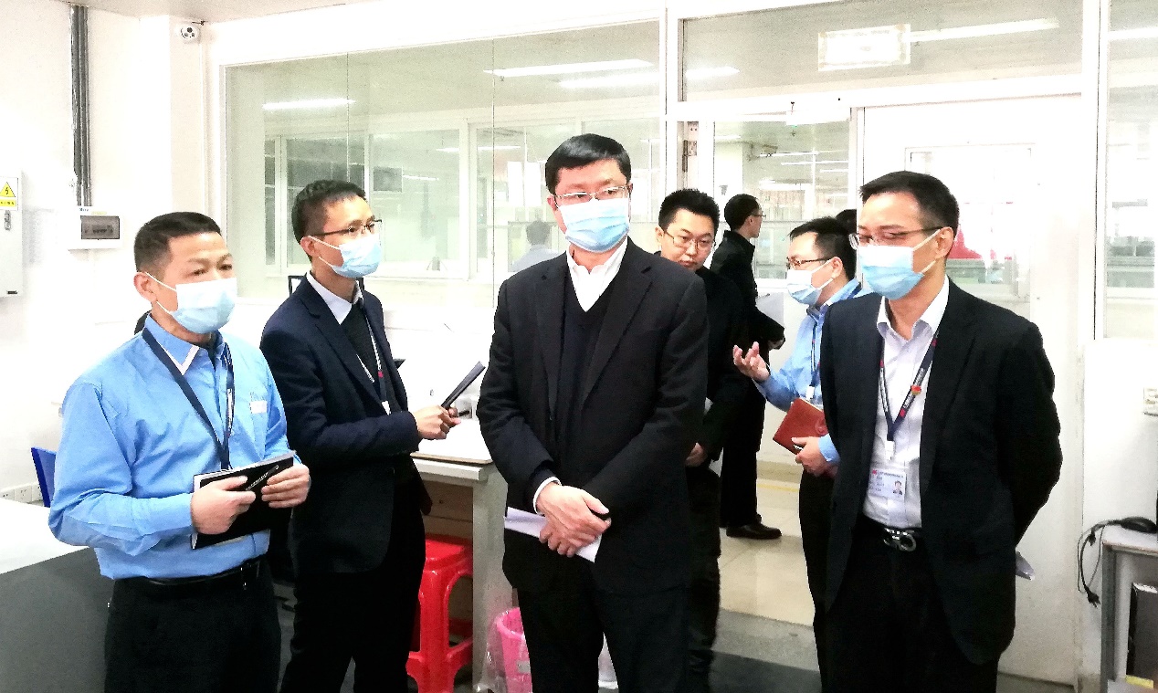 風(fēng)華高科劉偉董事長帶隊(duì)調(diào)研先華公司