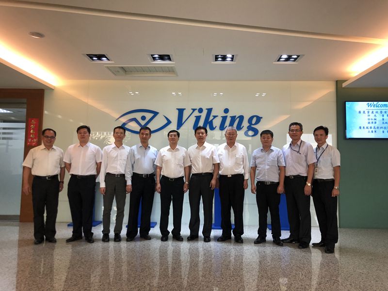 廣晟公司董事長許光帶隊調研臺灣光頡科技公司