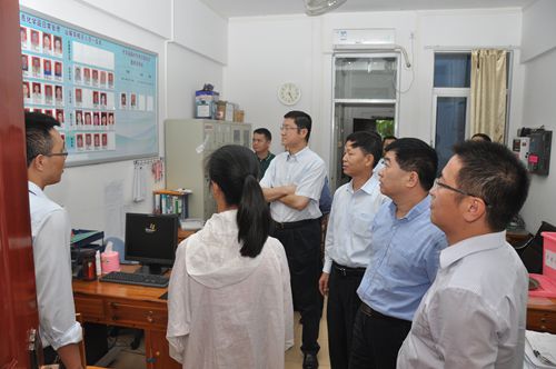 省國資委領導一行蒞臨公司進行安全生產專項檢查