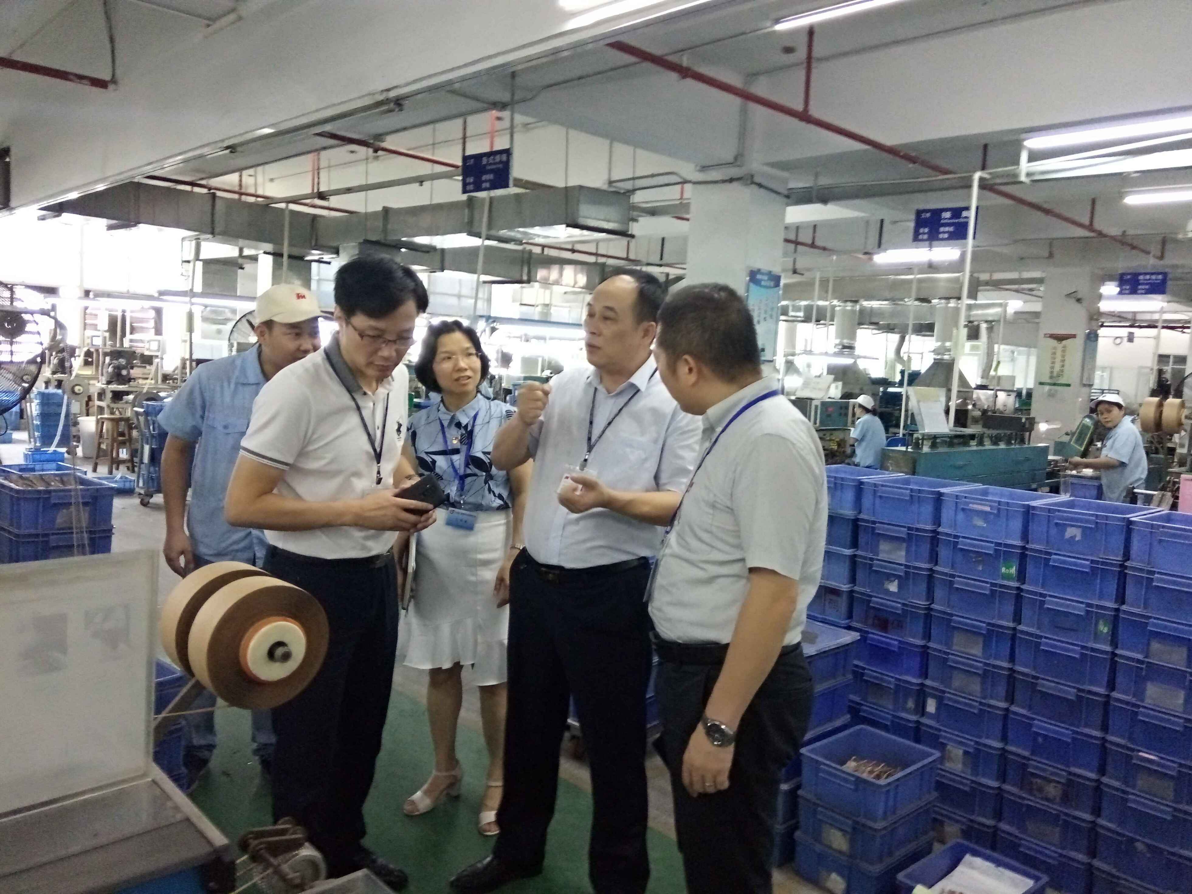 劉維斌書記到電感公司開展落實黨風廉政建設“一崗雙責”檢查督導工作