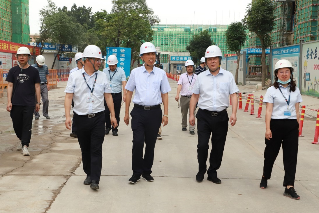 廣晟集團副總經理王琦到風華高科督導安全環保工作